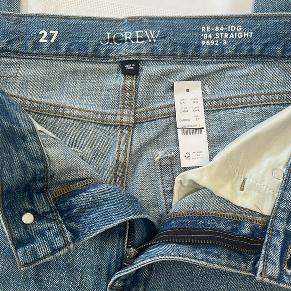 J Crew Mid-rise straight jean in Elise Wash - Picture 8 of 11